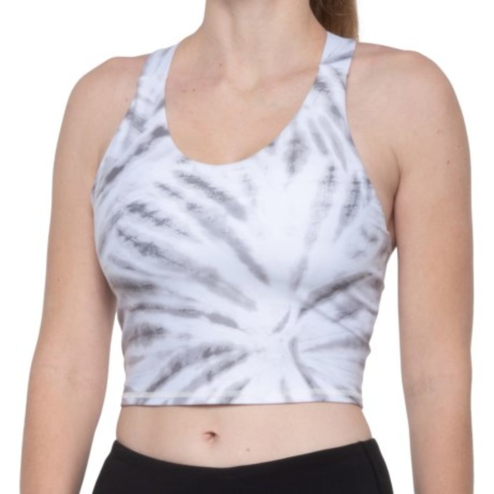 Kyodan Brushed Moss Racerback Crop Top